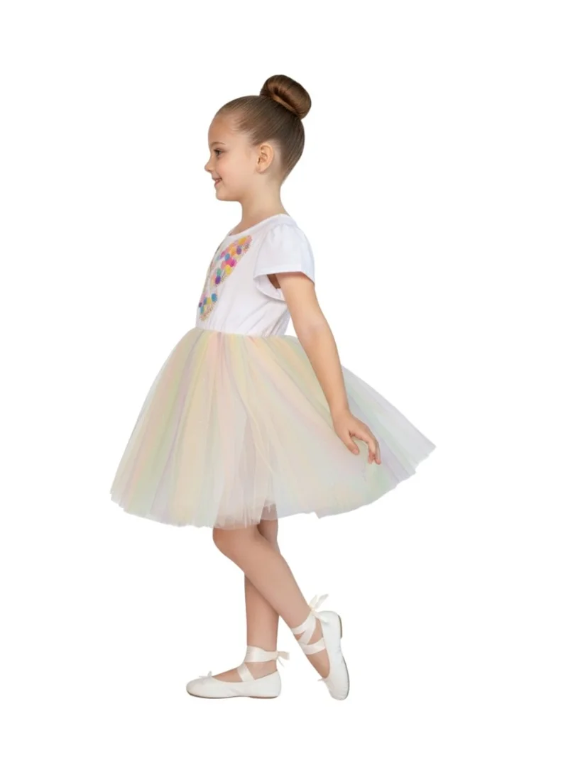 دىدانيالا فستان تل بفراشات