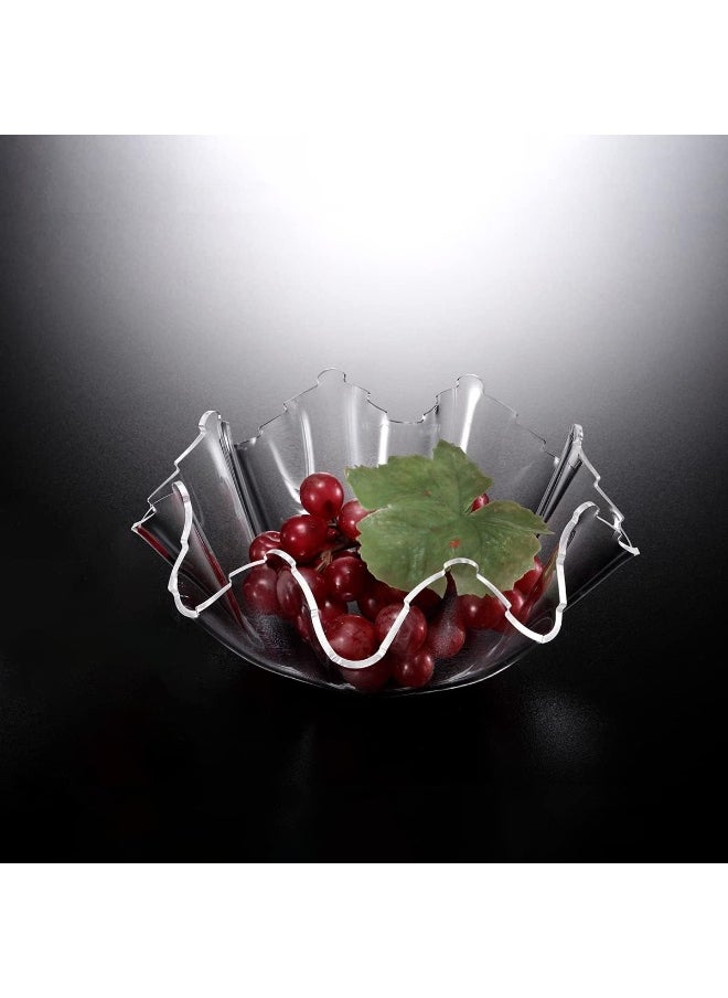 Vague Vague 02-901 Acrylic Fruits Bowl, Clear  - Image 2