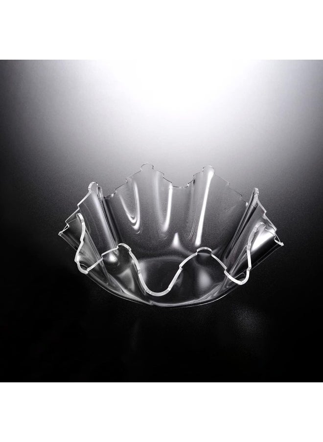 Vague Vague 02-901 Acrylic Fruits Bowl, Clear  - Image 1