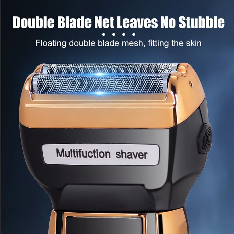 SOLIMPIA HT-6273 3-in-1 Rechargeable Shaver Hair Clipper & Nose Trimmer Set, Beard & Moustaches Hair Machine Hair Clipper, Shaver & Nose Trimmer with Precision Blades - Image 3