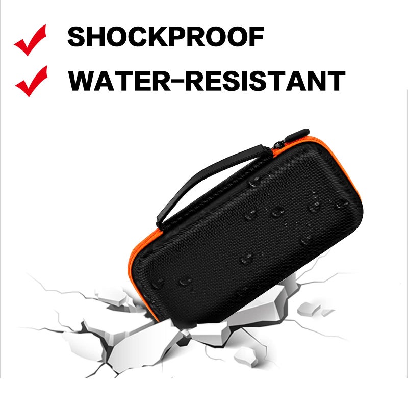 Comecase Case Compatible with WORX WX082L/ WX081L ZipSnip/for SnapFresh Cordless Electric Scissors, Cutting Tools Storage Organizer, Fabric Cutter Holder Bag with Accessories Pocket - Black (Case Only) - Image 5