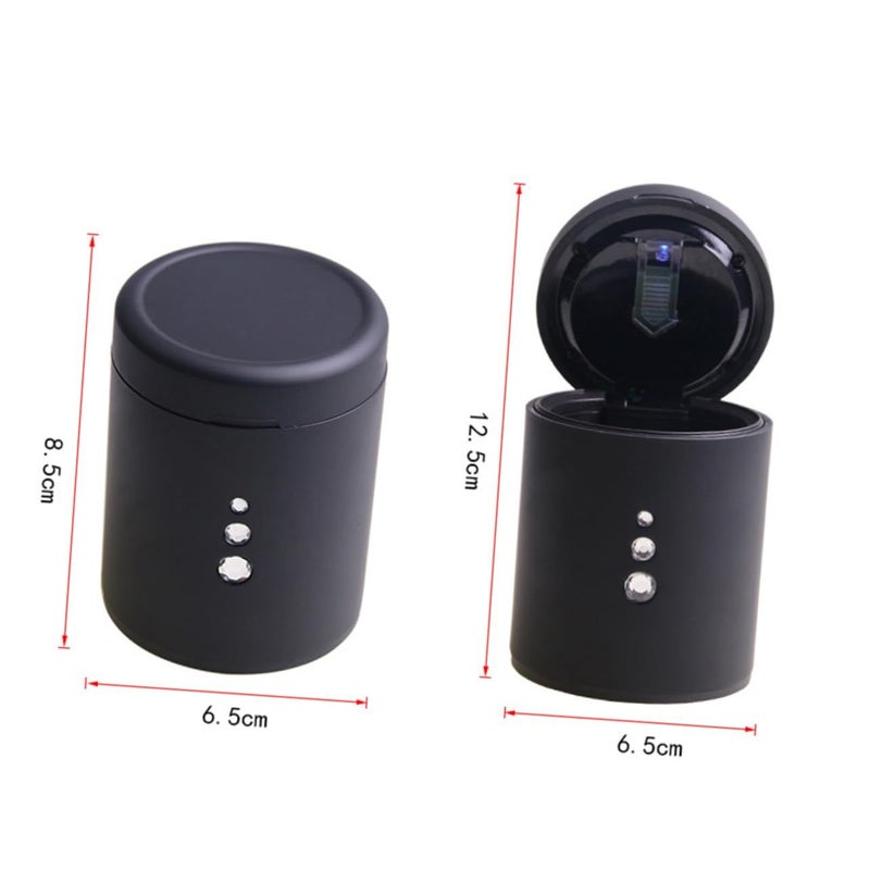Car Ashtray LED Light Portable Smokeless for Cup Holders Easy Installation - Image 3