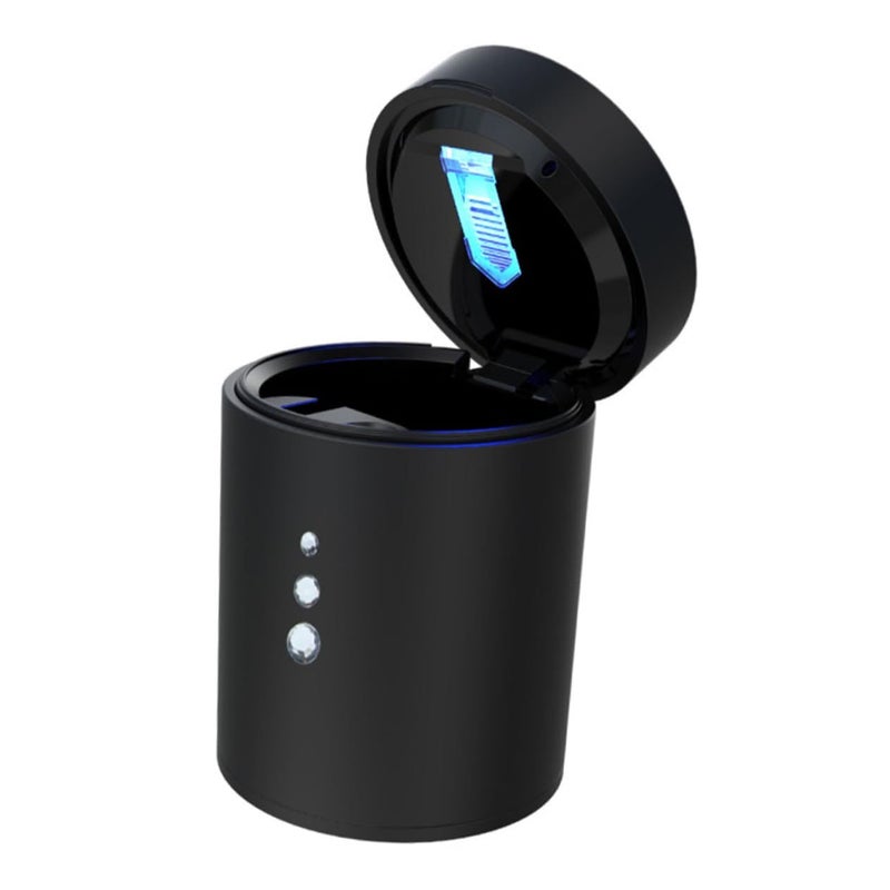 Car Ashtray LED Light Portable Smokeless for Cup Holders Easy Installation - Image 2