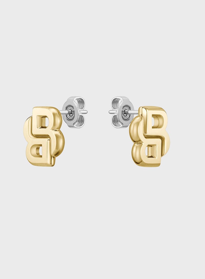 BOSS Stainless Stud Earrings  - Image 1