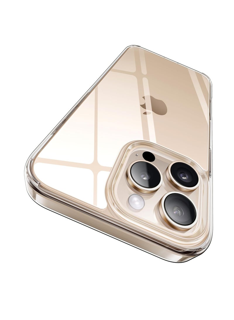 DUSALA For iPhone 16 Pro Max Case Crystal Clear, [Never Yellow Technology] [12FT Mil-Grade Protection] Transparent Slim Cover Women Men for iPhone 16 Pro Max  Phone Case 6.9 inch, Clear - Image 1