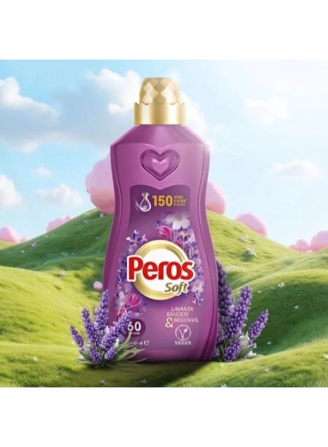Peros Fabric Softener Concentrated Lavender Scent 1440 ml - Image 3