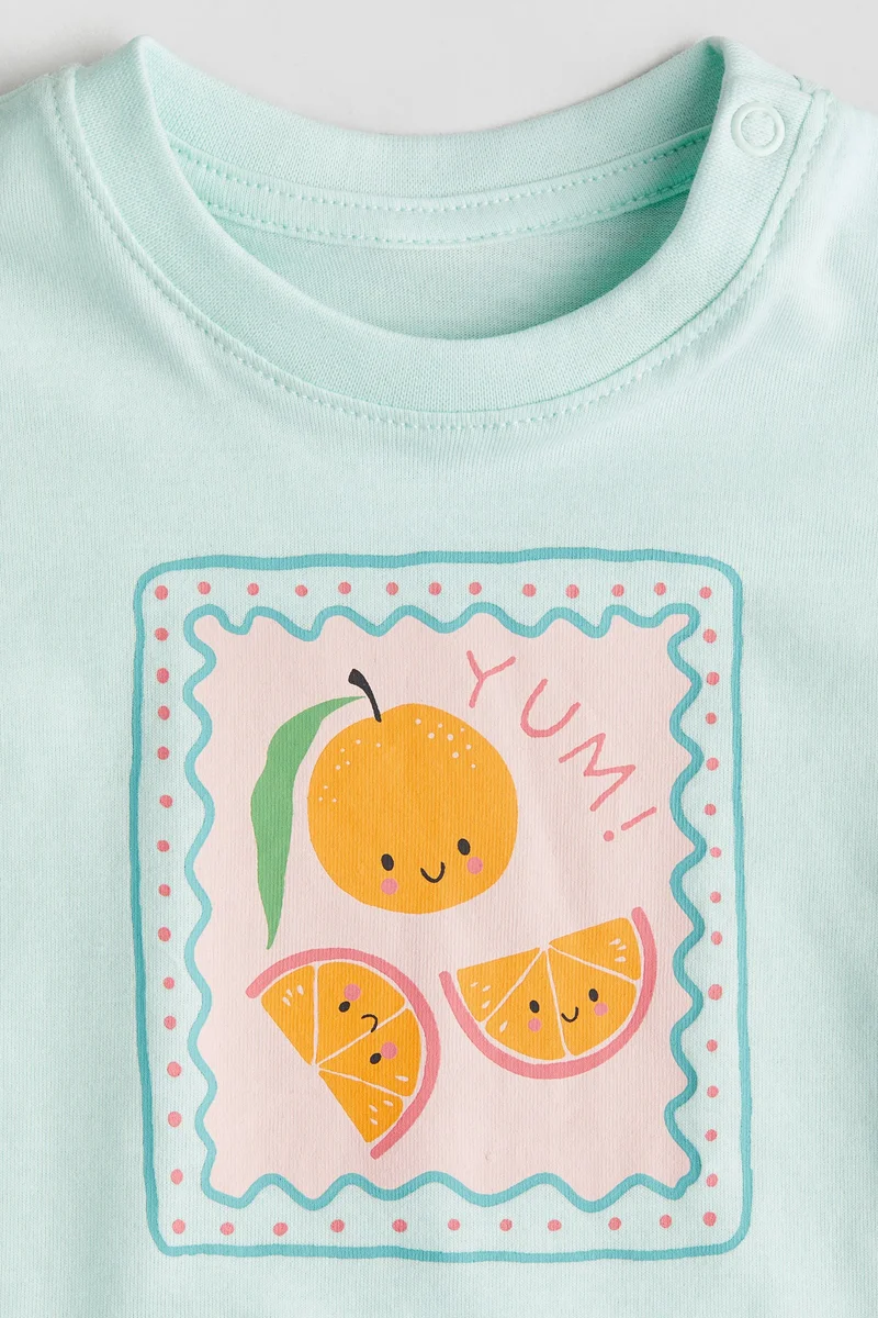 H&M Printed cotton T-shirt