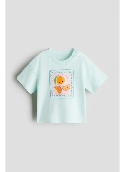 H&M Printed cotton T-shirt