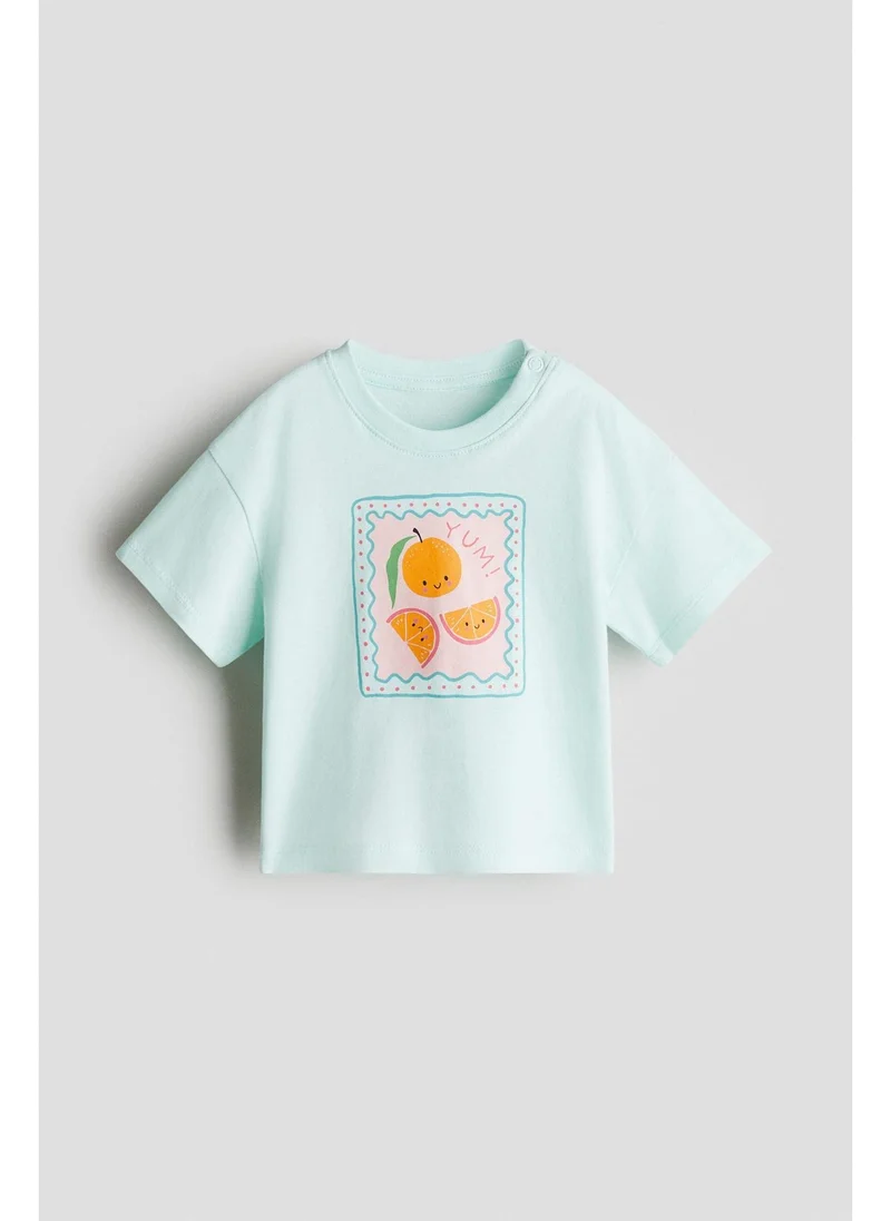 H&M Printed cotton T-shirt