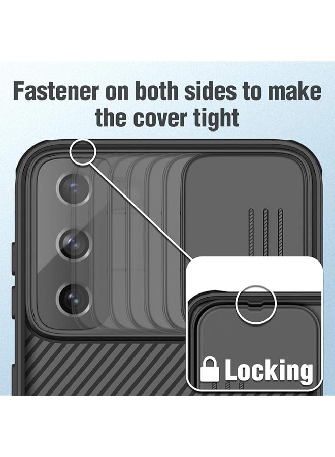 Nillkin Samsung Galaxy S21 Plus Case Camshield S21 Plus Phone Case With Slide Camera Cover Slim Protective Case Hard Pc Back And Soft Silicone Edge For Samsung S21 Plus 5G Case 6.7‘‘ Black - Image 5