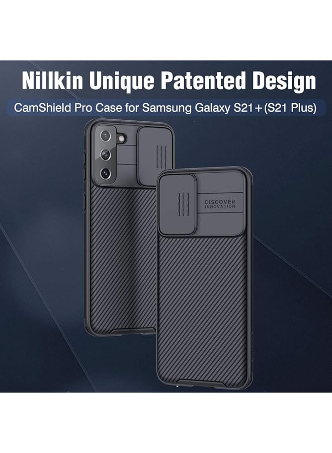 Nillkin Samsung Galaxy S21 Plus Case Camshield S21 Plus Phone Case With Slide Camera Cover Slim Protective Case Hard Pc Back And Soft Silicone Edge For Samsung S21 Plus 5G Case 6.7‘‘ Black - Image 3