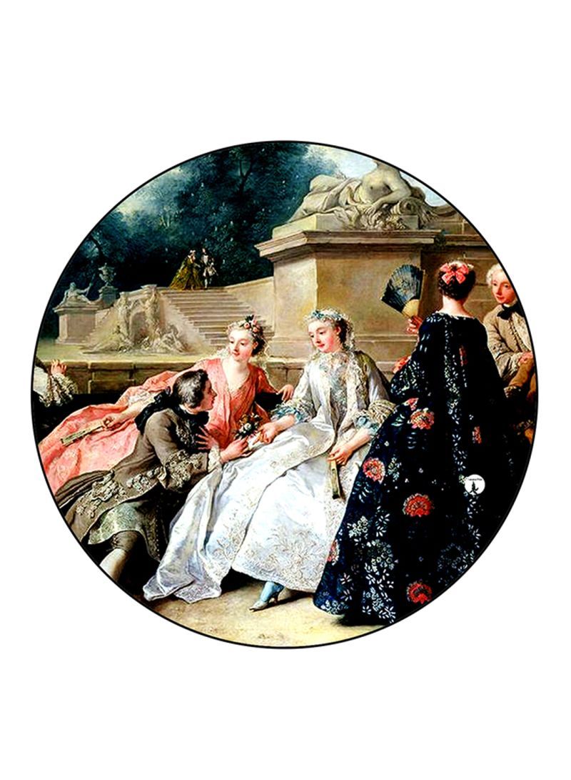 RKN Vintage Art Printed Pin Multicolour - Image 1