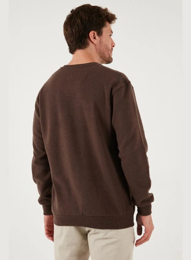 Buratti  Buratti Cotton Regular Fit V-Neck Sweater Men's SWEATER 456202 V for Men | Best Price UAE