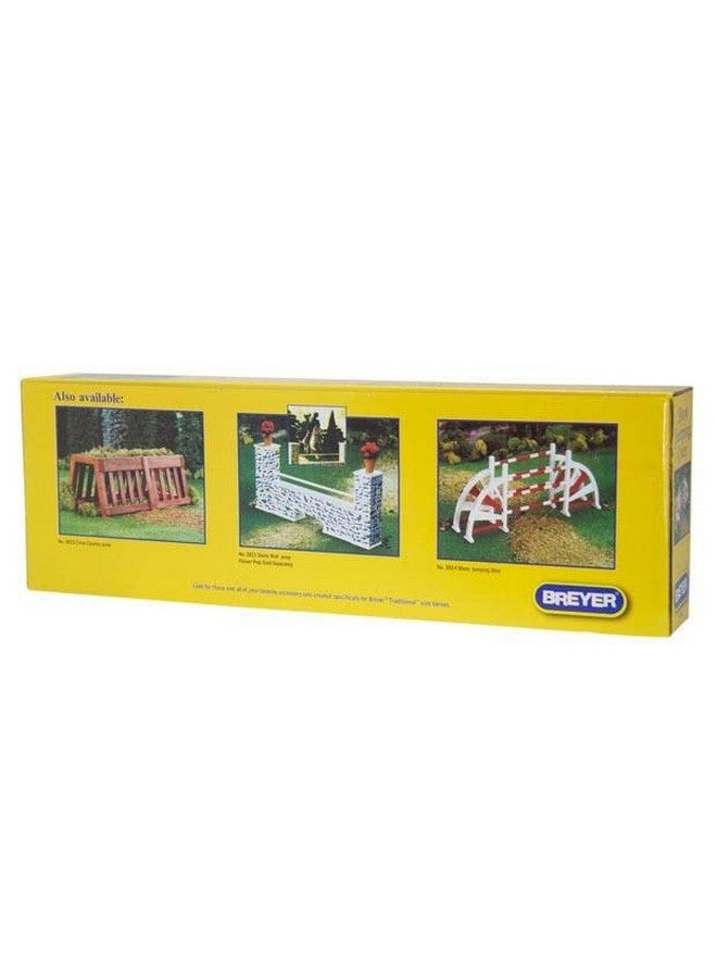 Breyer Breyer Show Jumping Oxer Jump - Red and White - Image 3