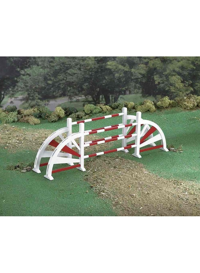 Breyer Breyer Show Jumping Oxer Jump - Red and White - Image 1