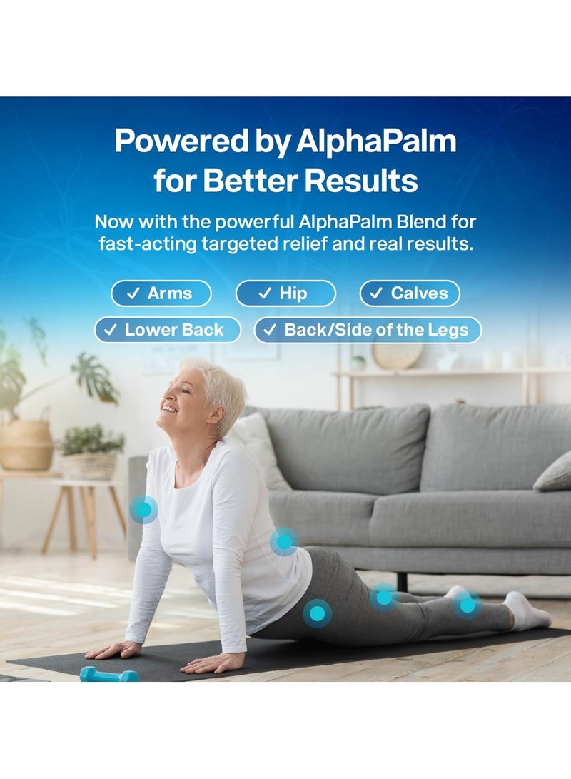 عرق النسا سكياتيز مكمل دعم العصب الوركي – يحتوي على AlphaPalm™ وPEA وفيتامين ب كومبلكس وحمض ألفا ليبويك 300 مجم – 120 كبسولة | صحة الأعصاب، راحة المفاصل، دعم الحركة والعافية - Image 3