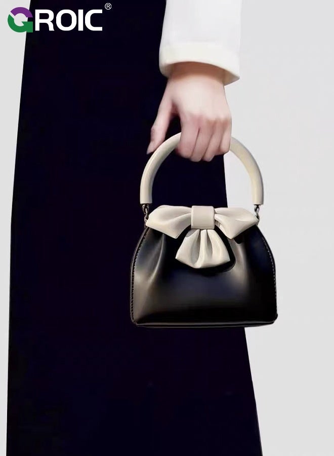 GROIC Women's Handbag,French Elegant Square Bag for Girl, Cute Hobo Tote Handbag Purse,Purses For Women - Image 4