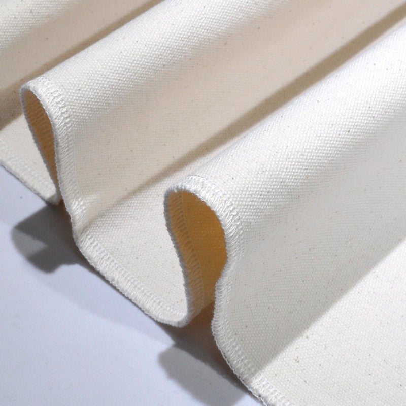 Prutomr Dough Proofing Cloth 35x26 Large Professional Heavy Duty Bakers Couche for Bagutter Loaves 100 Natural Unbleached Cotton Fabric Towel for French Baguettes Shaping Tool for Bread Baking