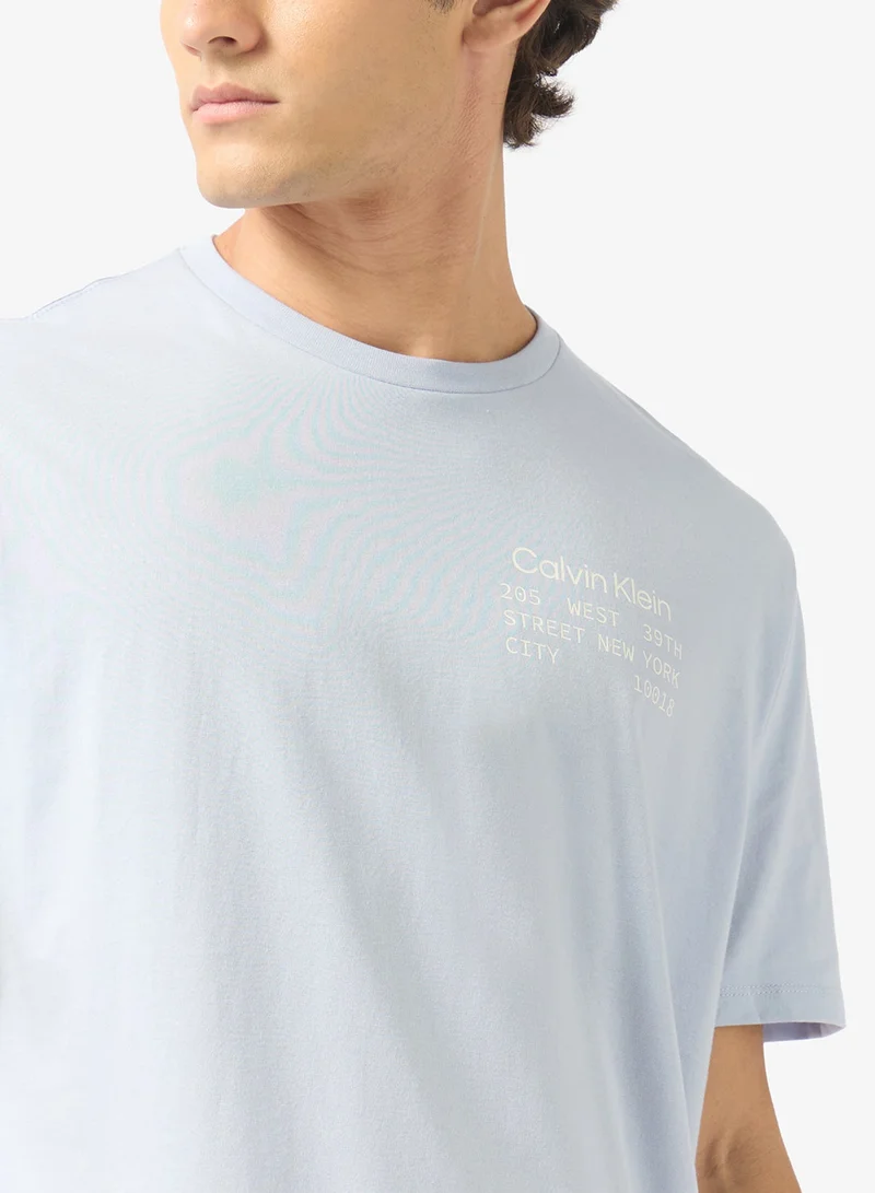Calvin Klein Jeans  Short Sleeve Box Graphic T-Shirt for Men | Best Price UAE