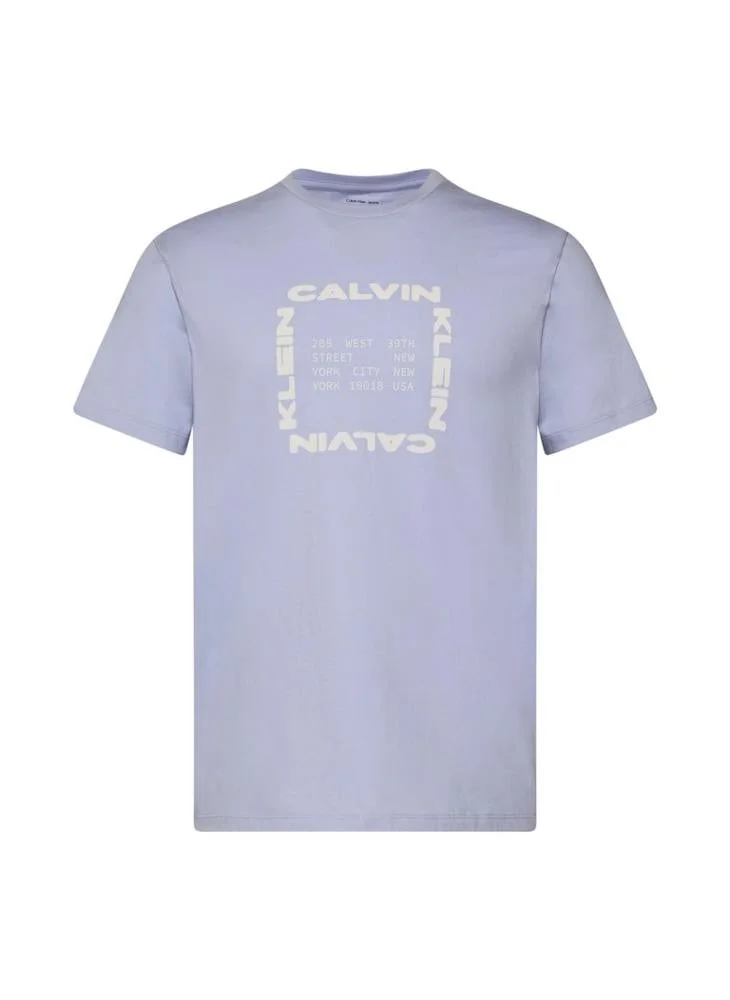 Calvin Klein Jeans  Short Sleeve Box Graphic T-Shirt for Men | Best Price UAE