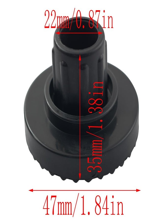 LQ Industrial قطعة بلاستيكية لضبط عارضة أرجوحة خارجية من LQ Industrial، زوج واحد، 47 × 35 × 22 مم، قطعة غيار لإطار المظلة، حلقة تسلق - Image 2