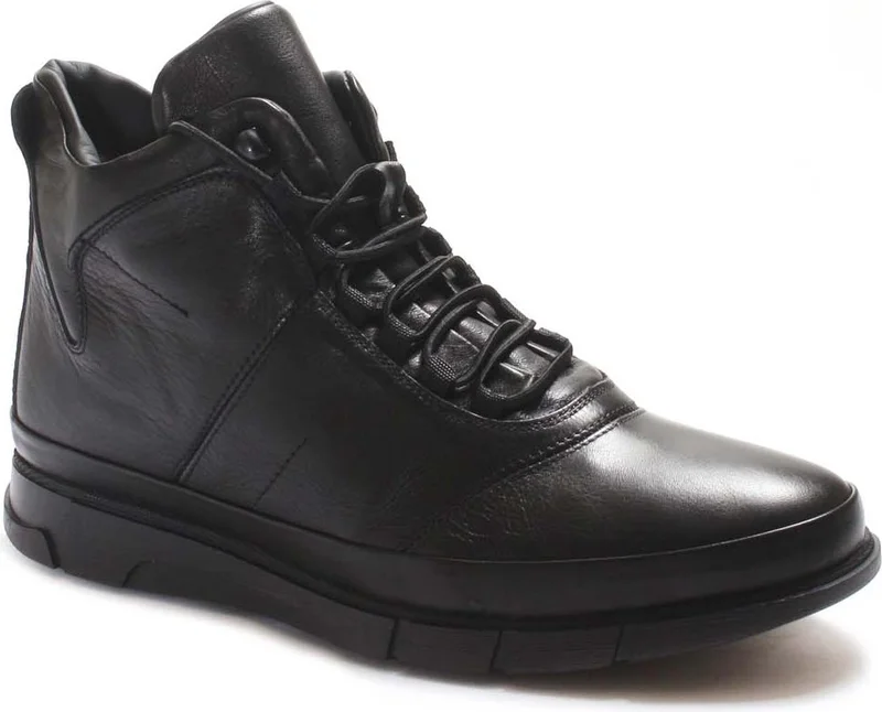 Fast Step Leather & Shearling Men's Sports Boots 717KMA10335-2