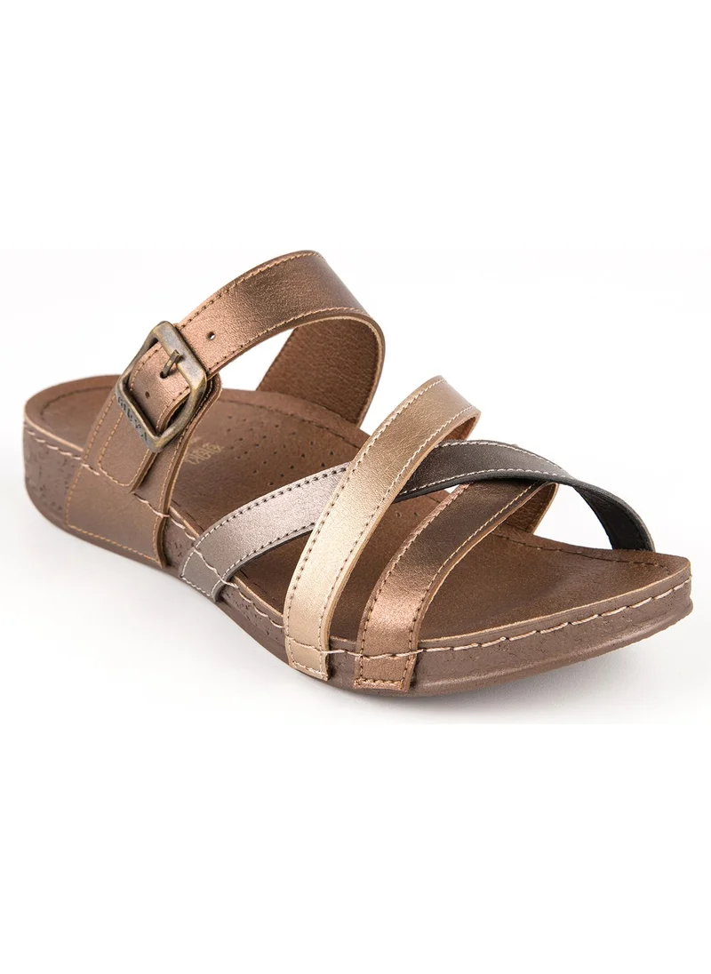 مويا Orthopedix Gizeh Anatomical Adjustable Buckled Women's Slippers 31119