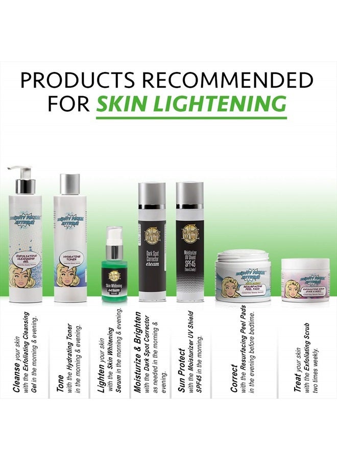 Beauty Facial Extreme سيروم تصحيح البقع الداكنة - يقلل بشكل ملحوظ من تغير لون البشرة المرتبط بالبقع الداكنة، بقع الشمس، بقع العمر، ندبات حب الشباب، البقع البنية، والنمش للرجال والنساء. - Image 5