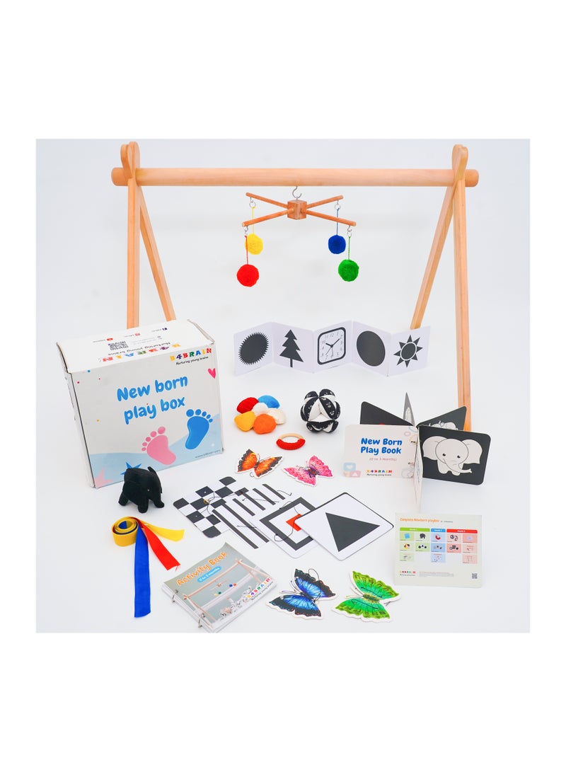 B4BRAIN Complete Newborn Playbox (0-3 Months) - Image 1