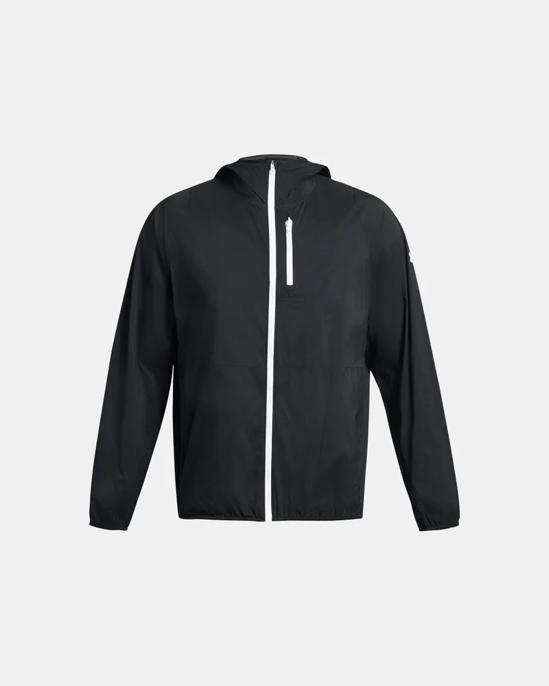 Under Armour Black Men's Launch Running Jacket for Men | Best Price UAE