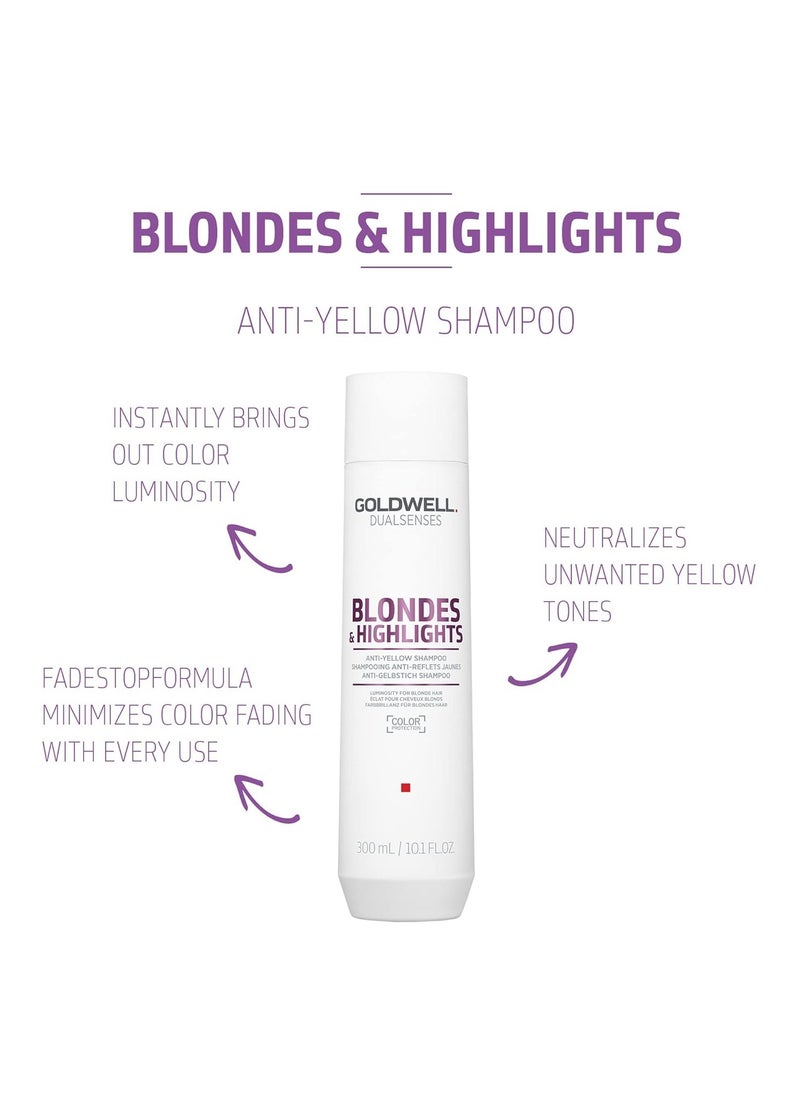 Goldwell Goldwell Dualsenses Blondes & Highlights Anti-Yellow Shampoo  - Image 2