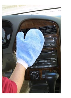 Eurow Microfiber Terry Weave Mitt with Thumb – Super Absorbent Cleaning Glove for Car, Home, Kitchen & Dusting  - Image 3