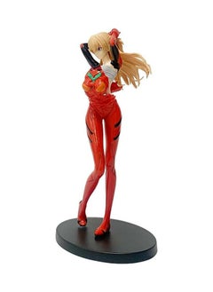 General EVA Evangelion Asuka anime character cartoon character theatrical PVC statue model character desktop jewelry collection gift 22cm  - Image 3