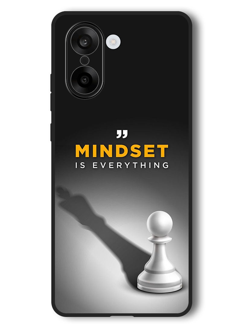 Theodor Case Compatible with OnePlus Nord CE 5 6.77 Inch Protection Shockproof Bumper Cover Mindset is Everything (2) - Image 1