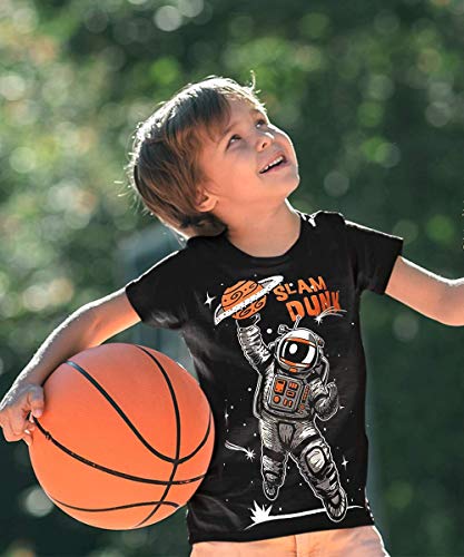 BROOKLYN VERTICAL 4-Pack Boys Short Sleeve Crew Neck T-Shirt with Chest Print | Soft Cotton Sizes 6-20 (Combo C, L-14/16) - Image 3
