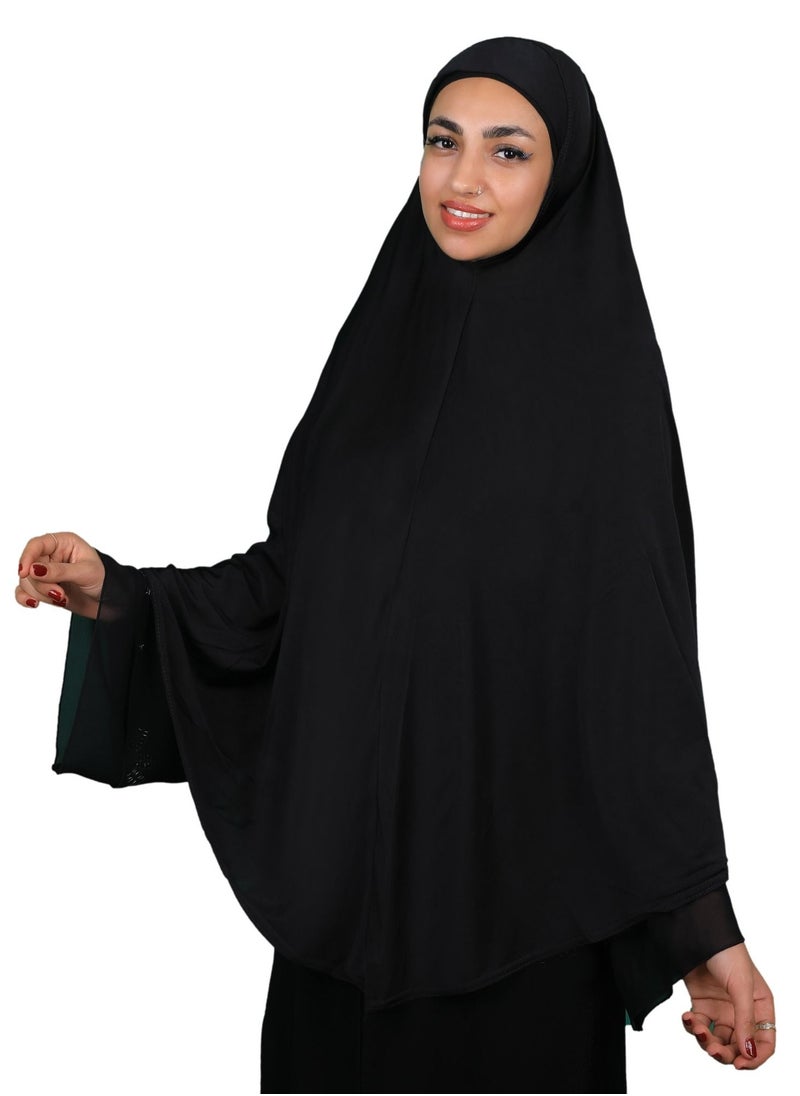 Linda - Linda Women Elegant Modest Islamic Soft Lightweight Rayon fabric Long Hijab - Image 1