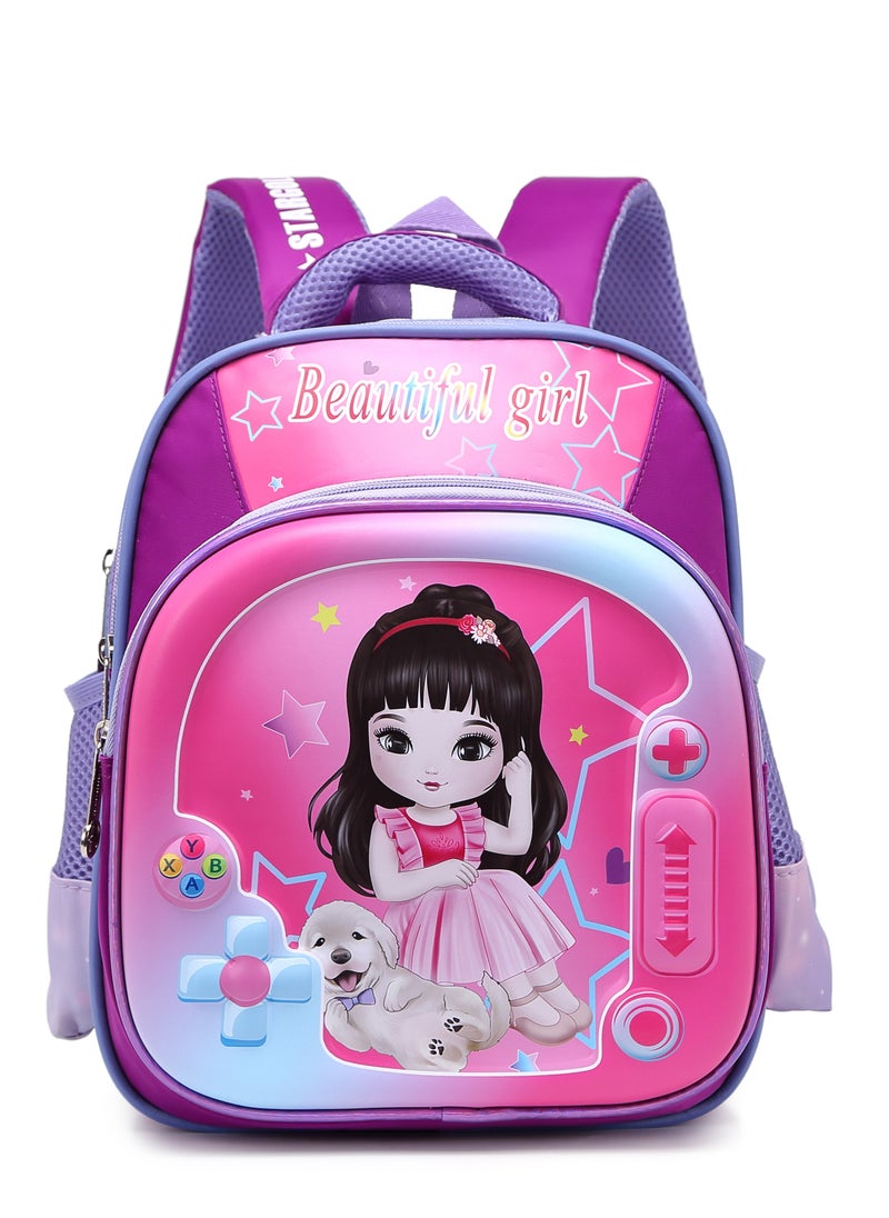 Stargold Baby Backpack For Baby Girls With Adjustable Strap For School 12 Inch 