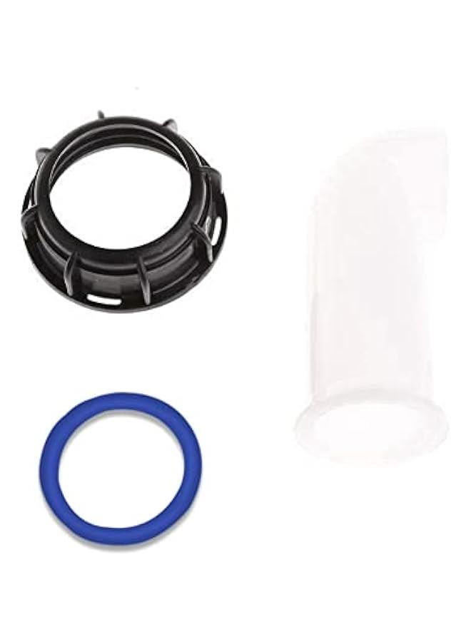 IBC Tote Tank Drain,IBC Water Tank Extension Drain Hose Adapter,IBC Water Tank 2 Extension Drain Spout Hose Fittings for Garden Water Connect,Easy to Install,Gardening Accessories  - Image 3