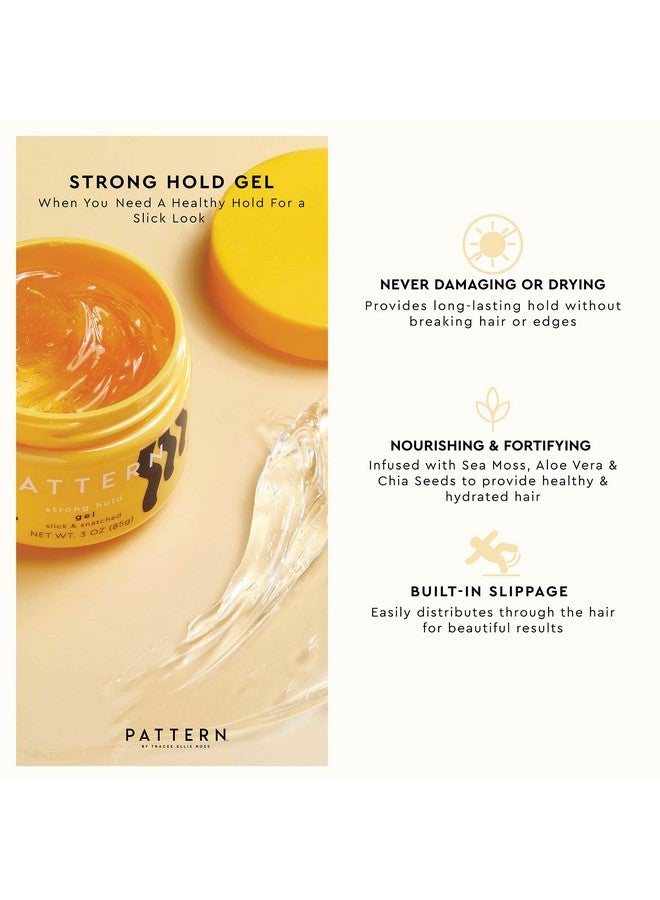 PATTERN Beauty by Tracee Ellis Ross Strong Hold Gel, 3 Fl Oz, Great for Curlies, Coilies and Tight-Textured Hair, 3a to 4c - Image 2