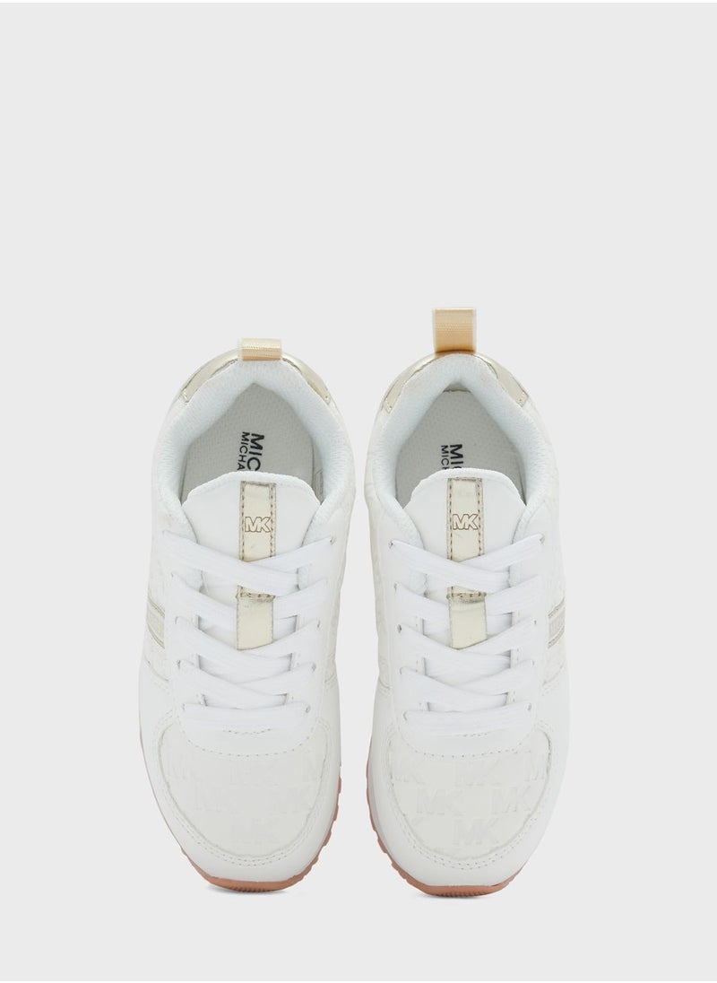 Michael Kors - Youth Kerrie 2.0 Velcro Sneakers - Image 1