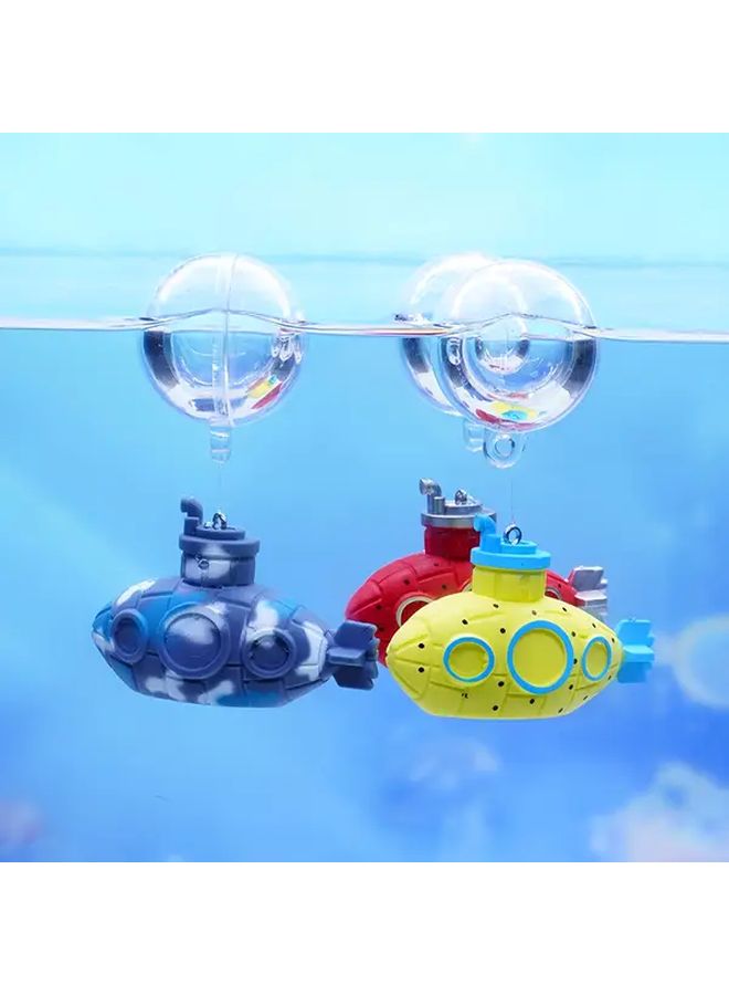Camouflage Mini Submarine Resin Decor Durable Fish Tank Accessory Underwater Scene - Image 4
