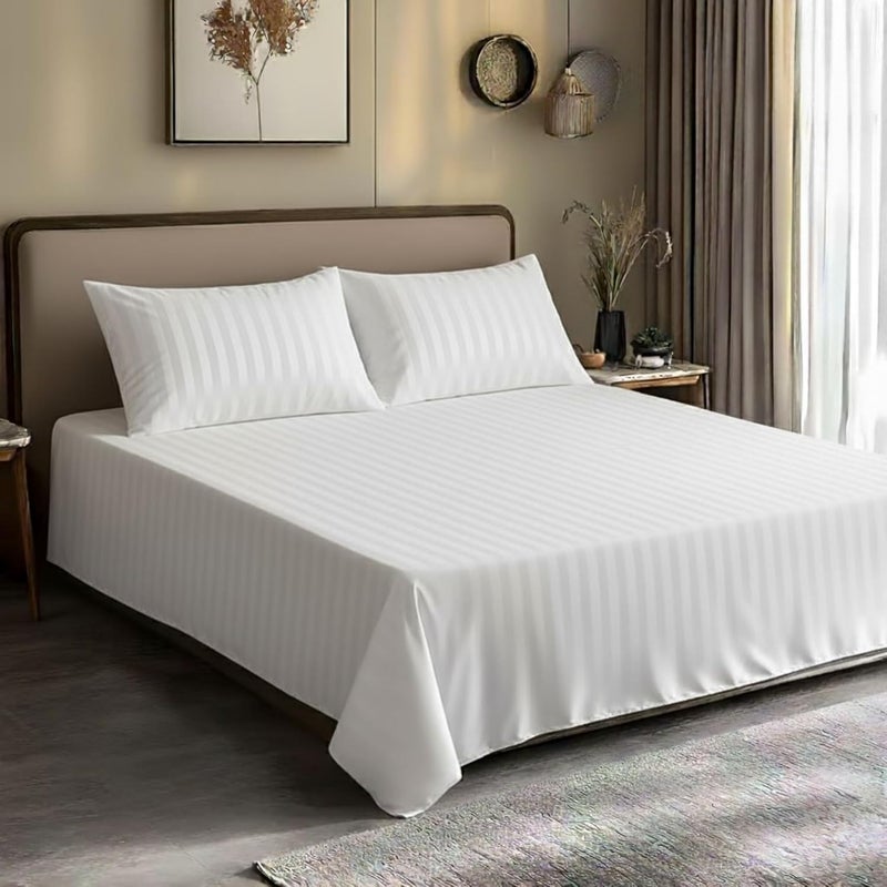 Bedding Zone King Bed Sheet Set - 3pcs Microfiber - Image 3