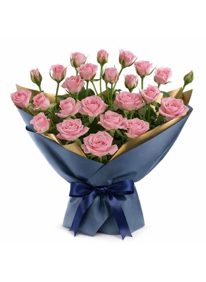 Exquisite Pink Roses, Spray - 10 Stems, Netherlands