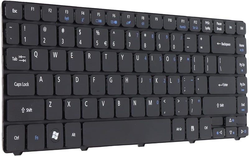 لوحة مفاتيح بديلة للكمبيوتر المحمول لـ ACER 4750G 3810 3810T 3810TG 4743G 5942 5942G، لوحة مفاتيح كمبيوتر محمول 86 مفتاحًا، لوحة مفاتيح متينة من ABS وسبيكة الألومنيوم مع 5 ملايين ضغطة - Image 5