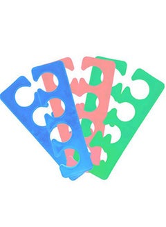 KADS KADS 3 Pairs/set Silicone Toe Separator Nail Art Manicure Finger Feet Care Braces Supports Nails DIY Tools  - Image 1