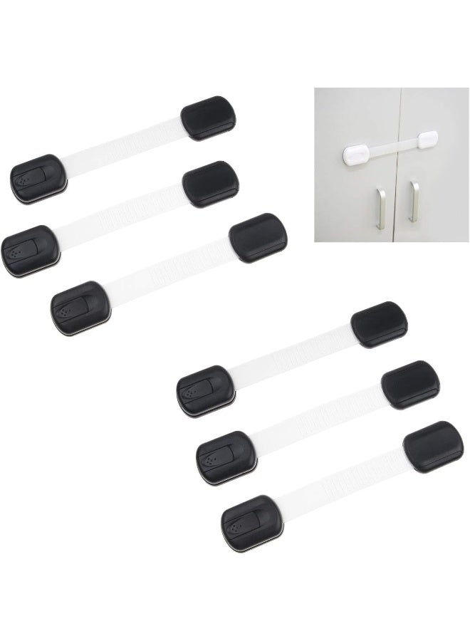 Kare Kind Child Safety Locks (Black) - Set of 6 - Image 1