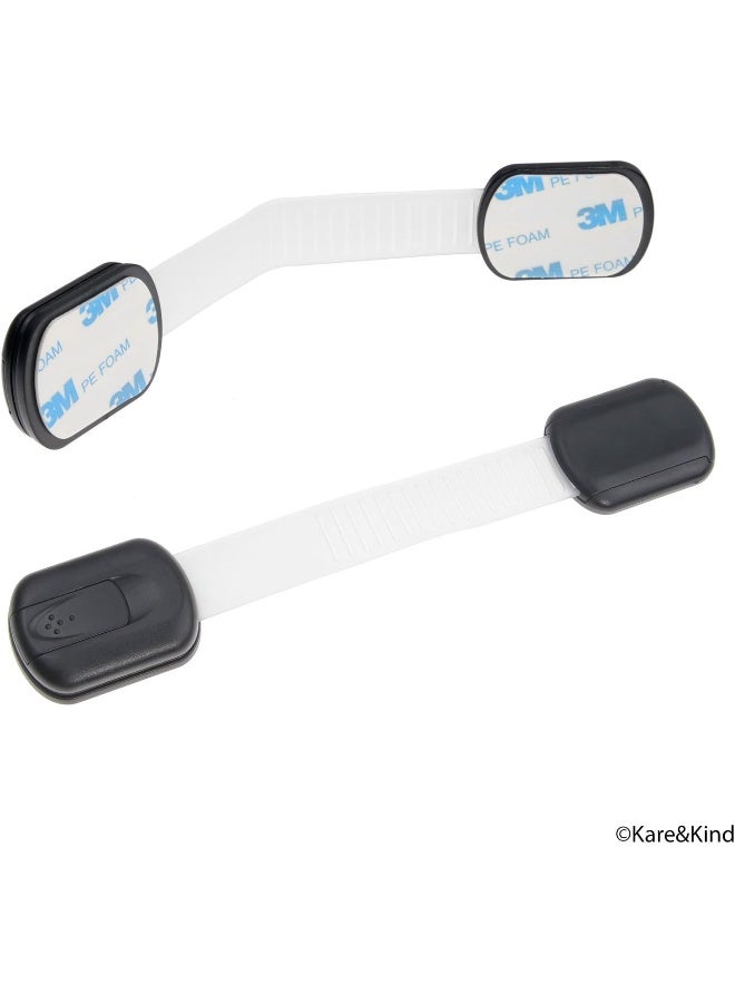 Kare Kind Child Safety Locks (Black) - Set of 6 - Image 3