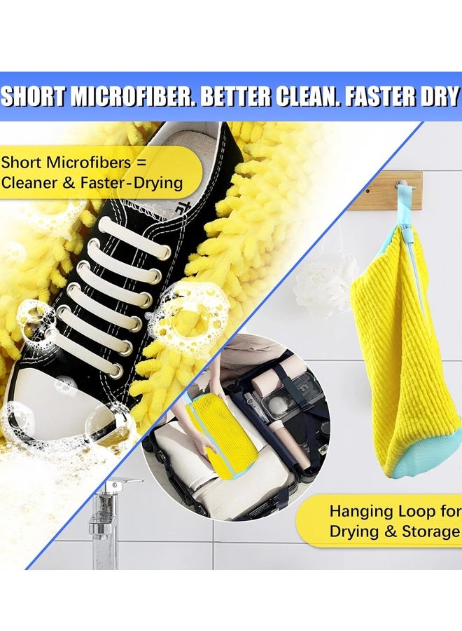 Shoe Cleaning Bag For Washing Machine, Laundry Bag For Shoes Reusable Shoe Washing Bag for All Shoe Types And Sizes - Image 5