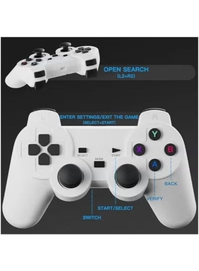 JAJEEK M300 Max HD Game Projector with 2 Wireless Controllers – Plug-and-Play Portable Gaming System & Video Projector for Home | High-Definition Display for Games, Movies, & Family Entertainment | Built-In Games Console with HDMI Output - Image 2