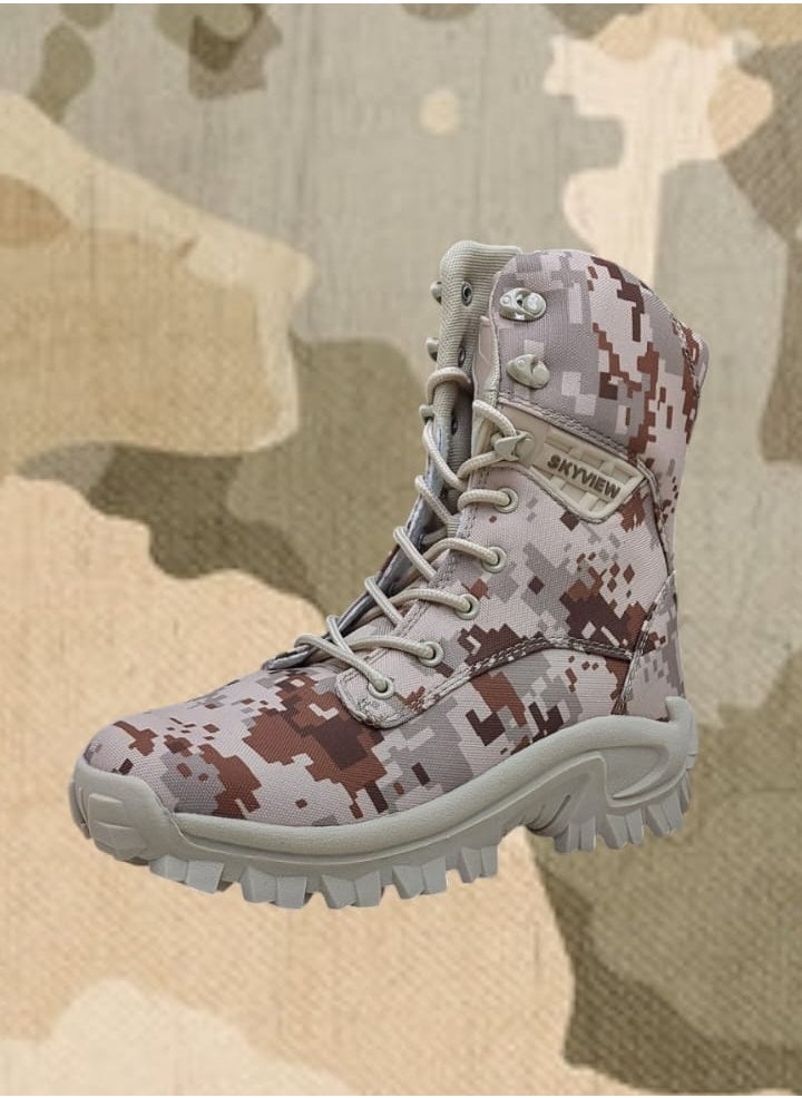 Sky View Army boots for boys  - Image 1